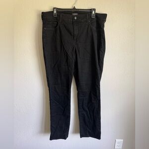NYDJ Black Straight Leg Women Jeans